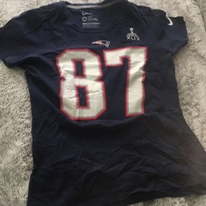 Women's New England Patriots  Gronkowski T-shirt
